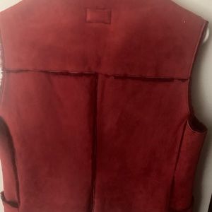 Suede vest